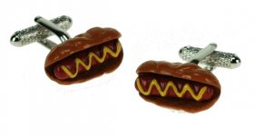 Cufflinks - Hot Dog